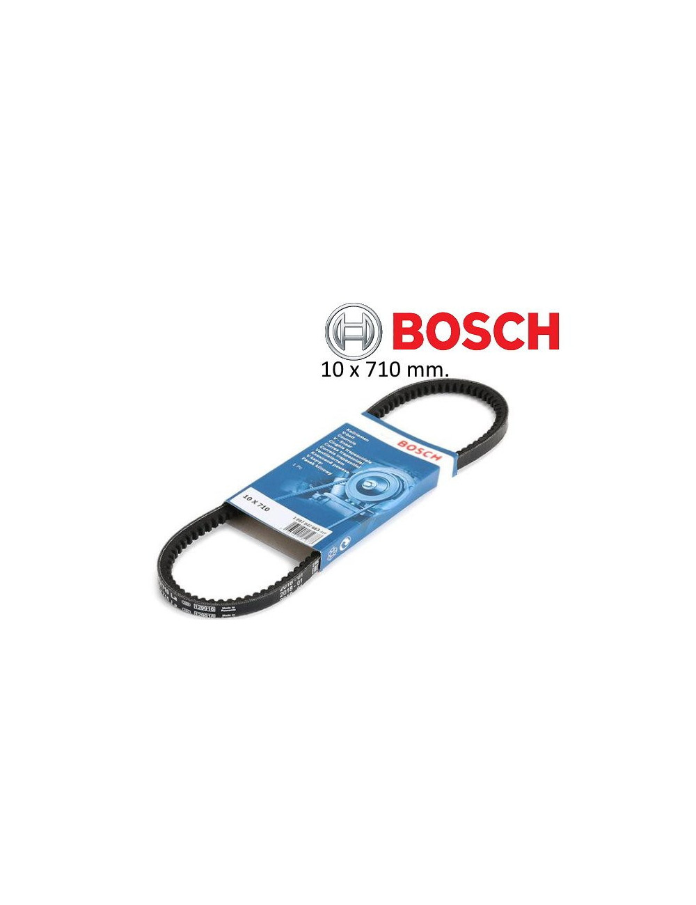 CORREA DE VENTILADOR O ALTERNADOR 10 x 710 mm. 1409781. BOSCH CORREA DE VENTILADOR O ALTERNADOR 10 x 710 mm. 1409781. BOSCH