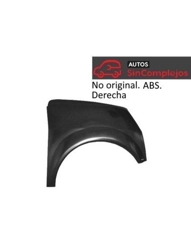 ALETA DELANTERA DERECHA EN PLÁSTICO ABS