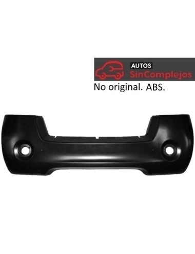 PARAGOLPES O DEFENSA TRASERA EN PLÁSTICO ABS