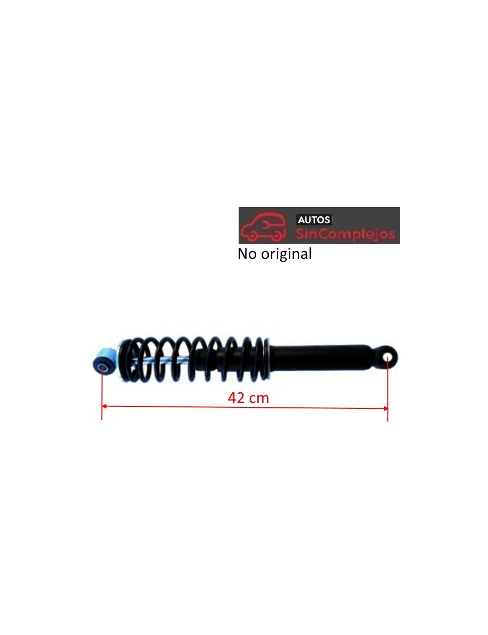 AMORTIGUADOR DE SUSPENSION TRASERO MICROCA M.GO / LIGIER JS50.