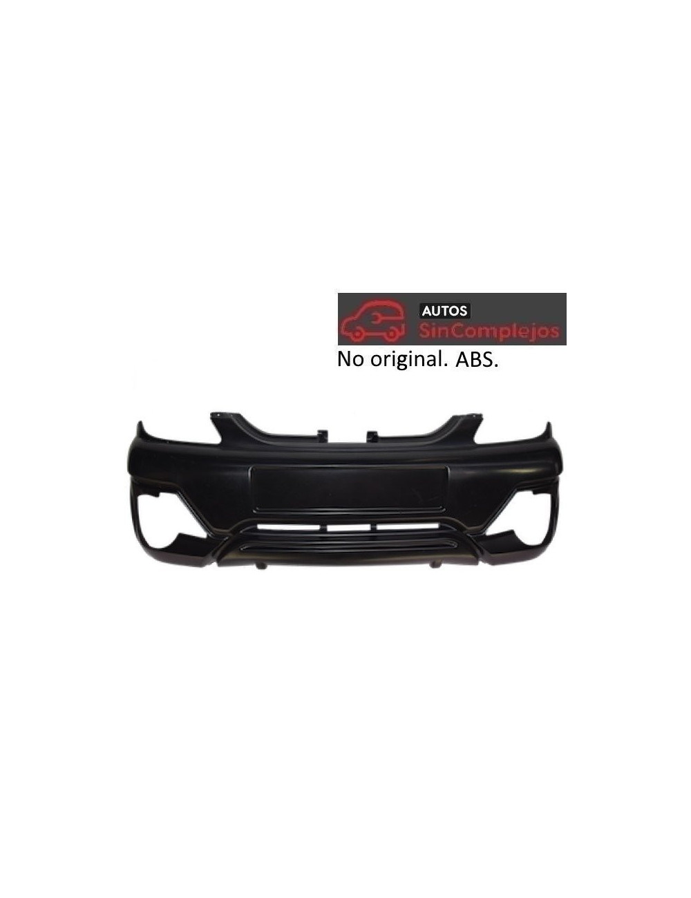 PARAGOLPES DELANTERO EN ABS AIXAM CROSSOVER. NO ORIGINAL. 7AW019A