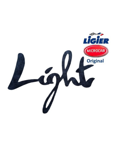 ADHESIVO NEGRO LIGHT. ORIGINAL
