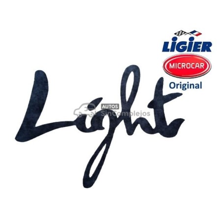 ADHESIVO NEGRO LIGHT. ORIGINAL