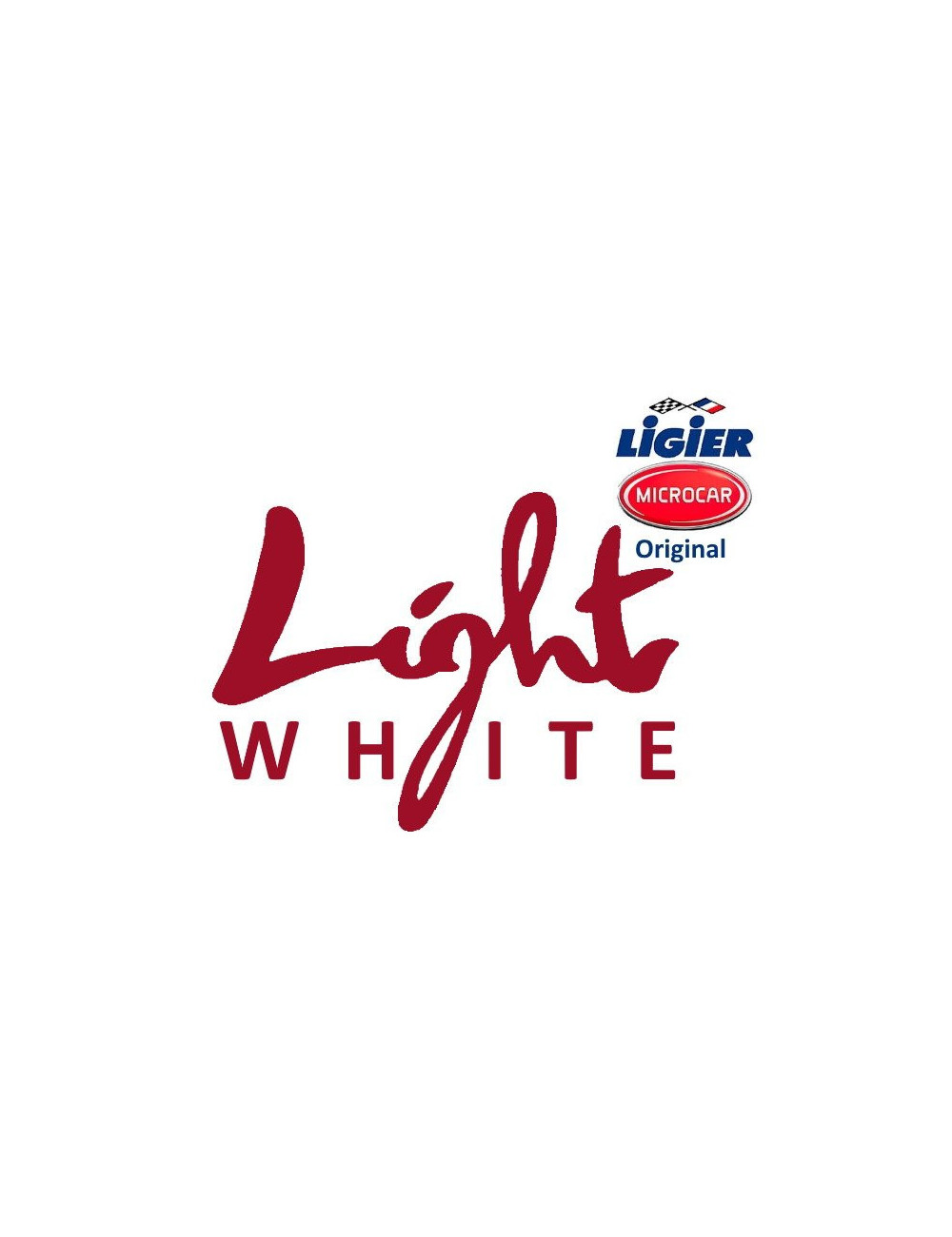 ADHESIVO ROJO LIGHT WHITE. ORIGINAL ADHESIVO ROJO LIGHT WHITE. ORIGINAL