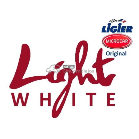 ADHESIVO ROJO LIGHT WHITE. ORIGINAL