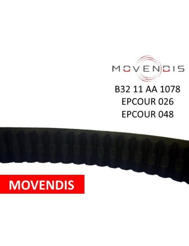 CORREA DE VARIADOR DE CAJA CAMBIO. MOVENDIS 026 /B3211AA1078 /048