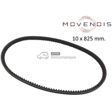 CORREA DE ALTERNADOR / VENTILADOR 825 mm. MOVENDIS