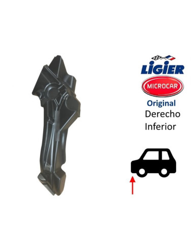 PASO RUEDA INFERIOR DERECHO EN ABS LIGIER. 1403392.