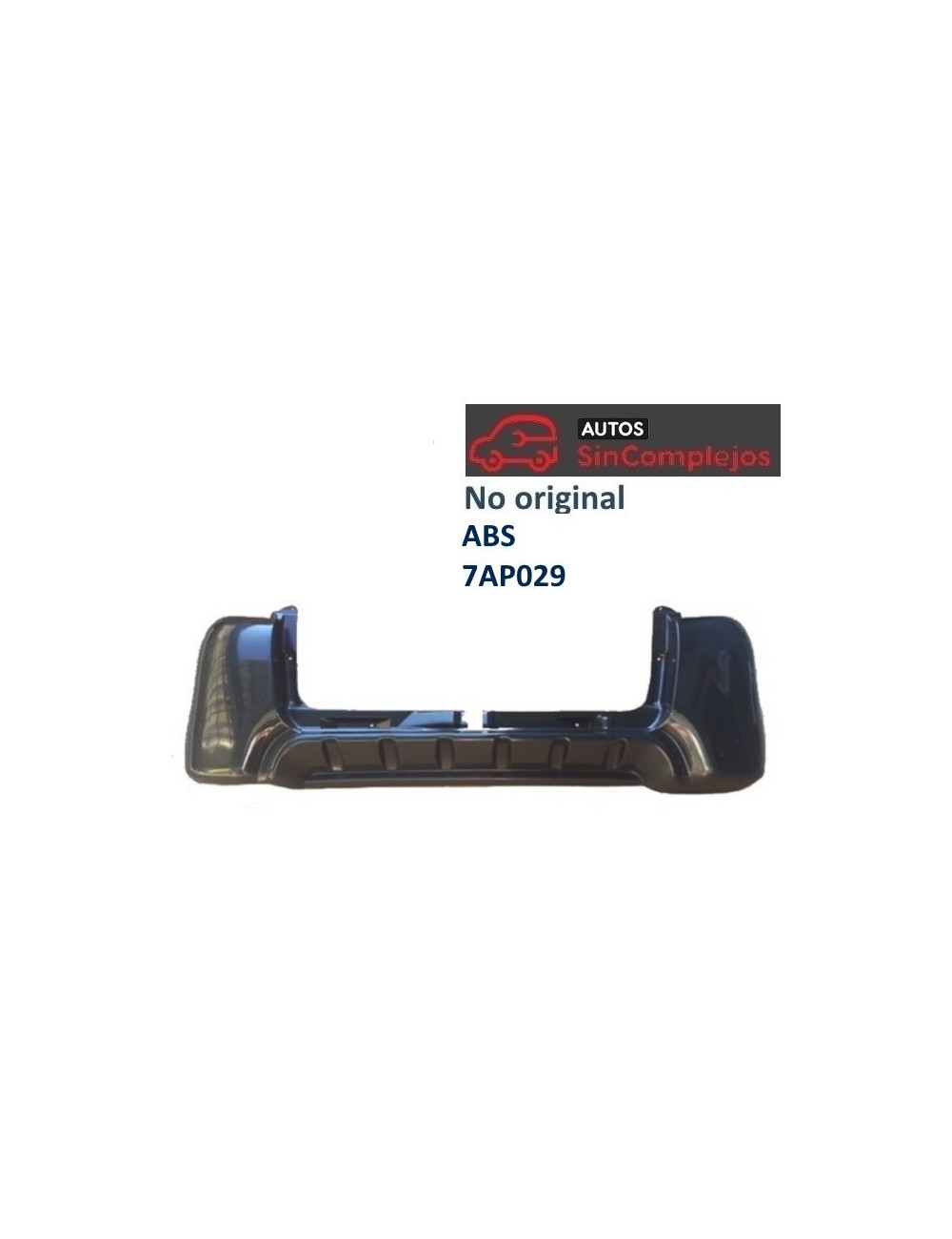 PARAGOLPES TRASERO ABS. MINAUTO / AIXAM PARAGOLPES TRASERO ABS. MINAUTO / AIXAM
