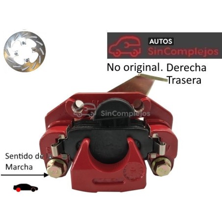 PINZA DE FRENO TRASERA DERECHA LIGIER/MICROCAR. 1408751.1403880