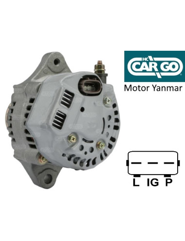 ALTERNADOR MOTOR YANMAR....