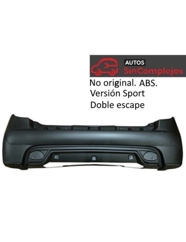 PARAGOLPES TRASERO ABS...