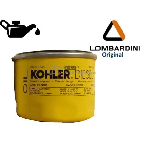 FILTRO DE ACEITE MOTOR LOMBARDINI LDW 502. 0640066. ORIGINAL