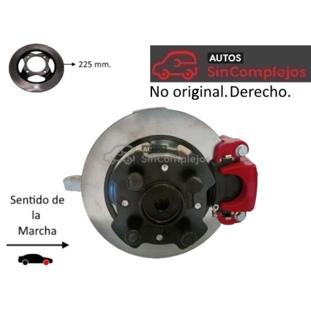 PORTA MANGUETA COMPLETO DERECHO CHATENET. 01.38.010. NO ORIGINAL