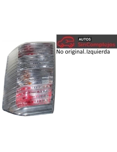 PILOTO TRASERO IZQUIERDO BLANCO MICROCAR MC / FIRST. 1004558. NO ORIGINAL