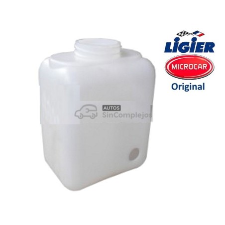 BOTE DE AGUA LIMPIAPARABRISAS MICROCAR MC. ORIGINAL. 1002780. 0082328