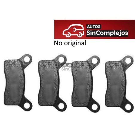 PASTILLAS DE FRENOS TRASERAS CASALINI F0040000735 / BELLIER. ECONÓMICAS