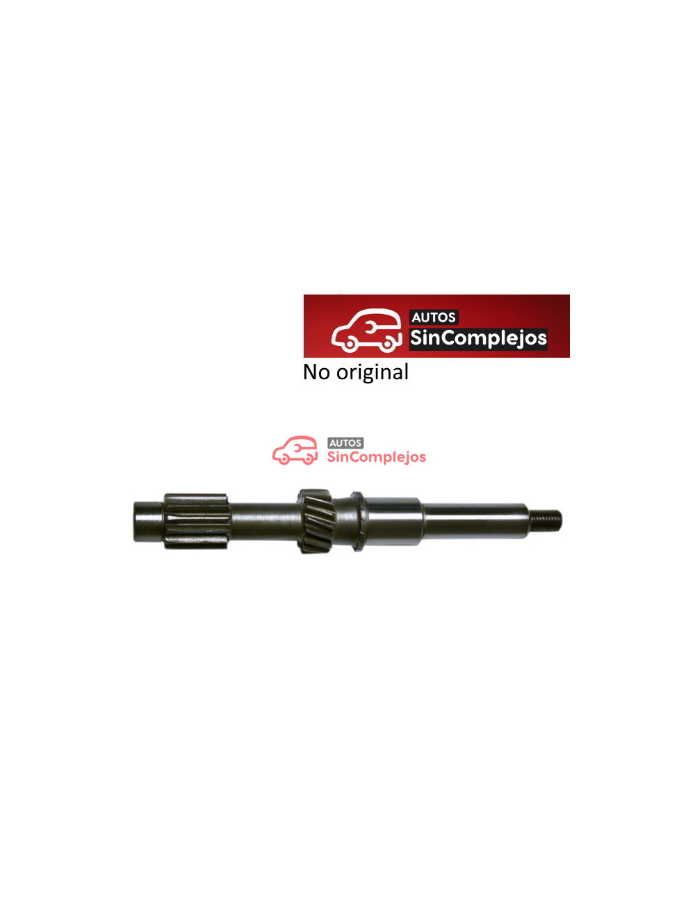 ÁRBOL DE ENTRADA CAJA DE CAMBIO AIXAM 3KC20 / GRECAV BD1369. 25 CM. NO ORIGINAL.