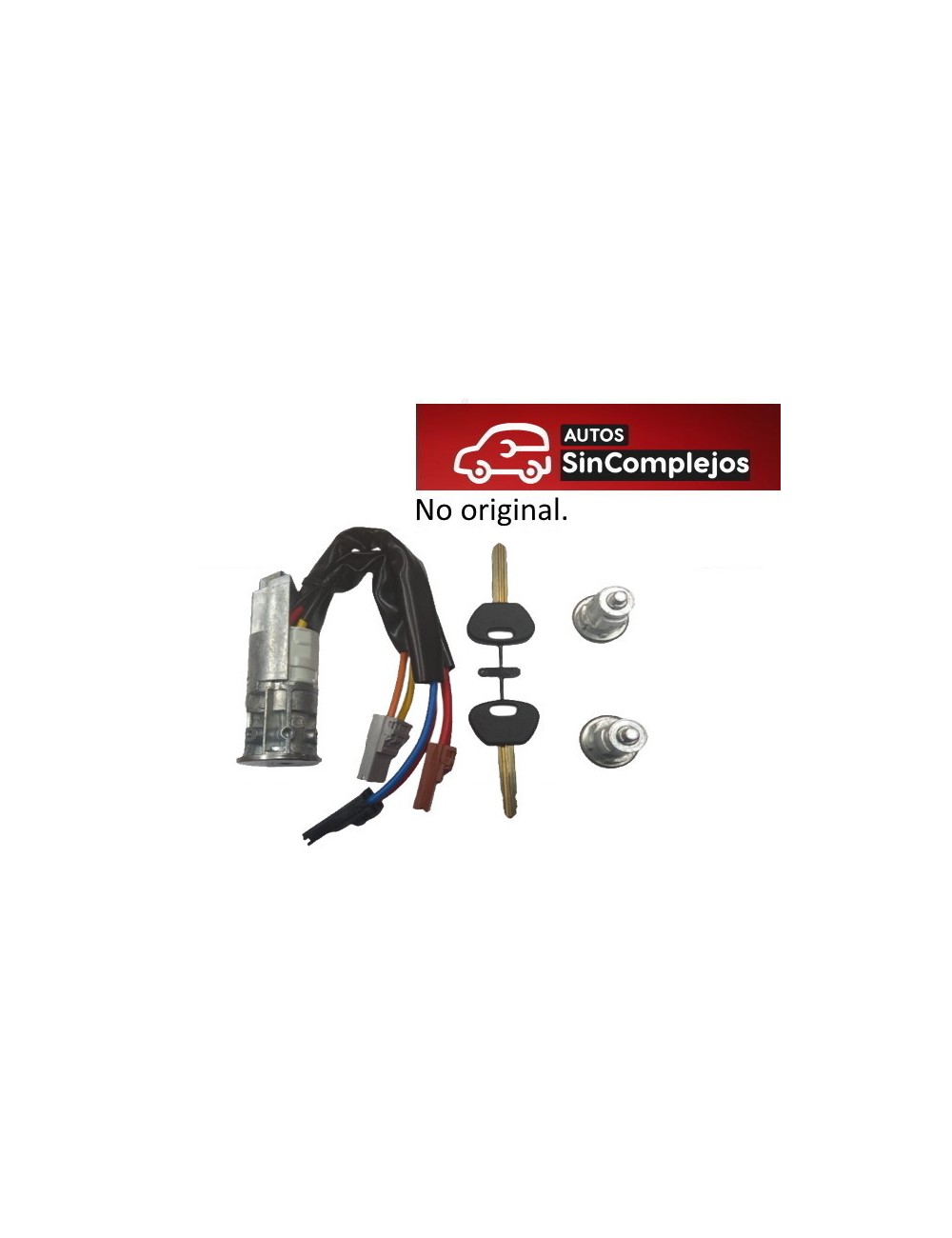 ANTIRROBO CON BOMBINES AIXAM 4G019  / CH26 00.26.025 / JDM. NO ORIGINAL.