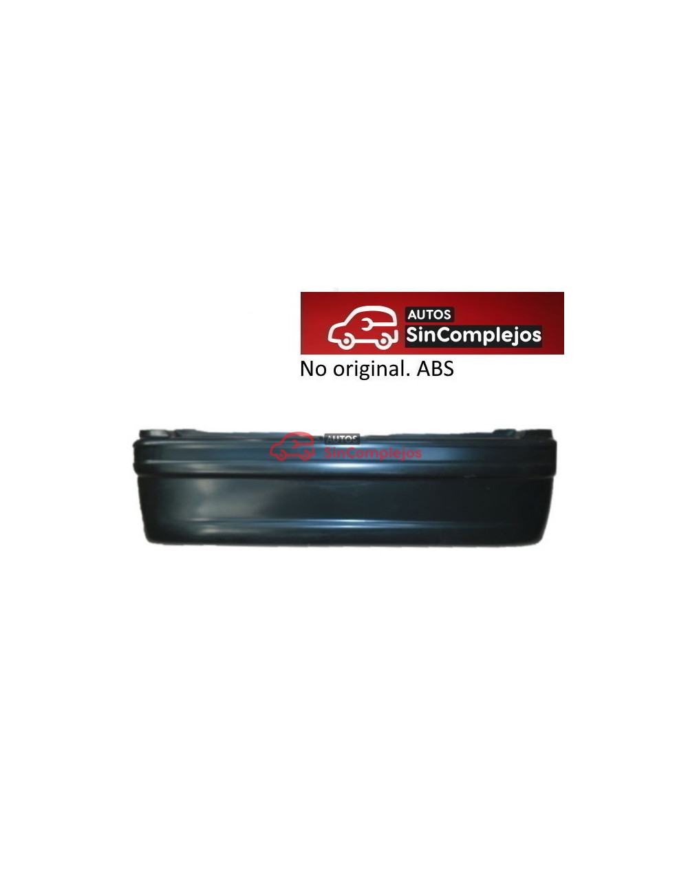 PARAGOLPES TRASERO EN ABS MICROCAR VIRGO 3. NO ORIGINAL. 1000979