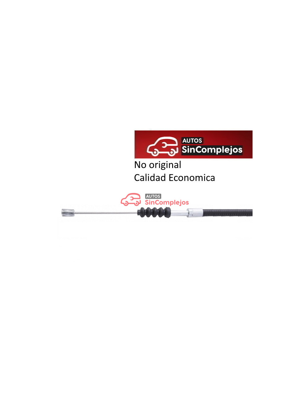 CABLE DE FRENO MANO MICROCAR M.GO / IXO / JS50L. ECONOMICO. 0184068