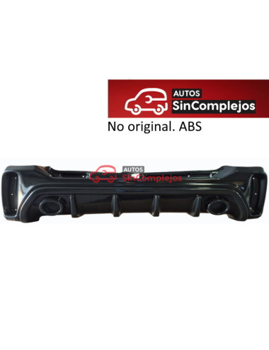 PARAGOLPES TRASERO ABS...