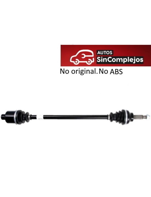 TRANSMISIÓN AIXAM / MINAUTO / GRECAV / D-TRUCK. 3AP518. NO ABS. NO ORIGINAL