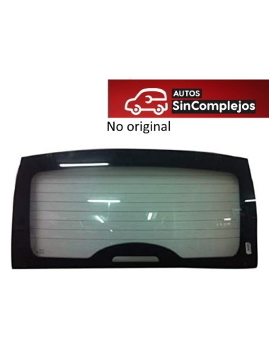 CRISTAL DE PORTÓN TÉRMICO. INCOLORO MICROCAR MC. NO ORIGINAL.1002739