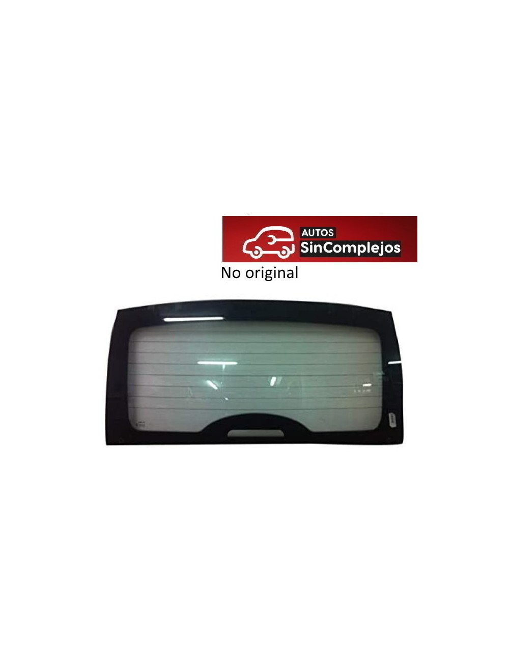 CRISTAL DE PORTÓN TÉRMICO. INCOLORO MICROCAR MC. NO ORIGINAL.1002739