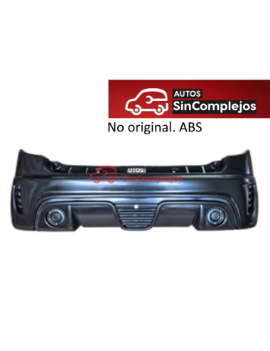PARAGOLPES TRASERO ABS LIGIER JS50 V2 SPORT CON REJILLA. NO ORIGINAL. 1412179