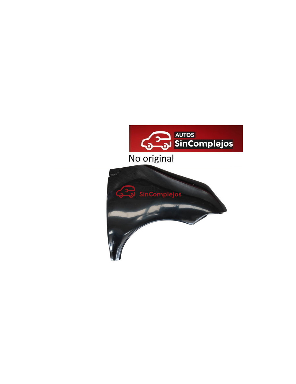 ALETA DELANTERA DERECHA ABS AIXAM 300 / 400. NO ORIGINAL. 7K952