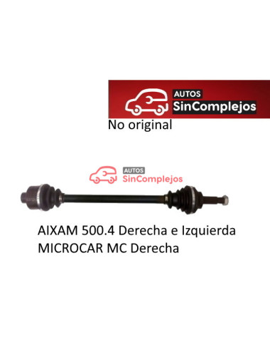 TRANSMISIÓN AIXAM 500.4....