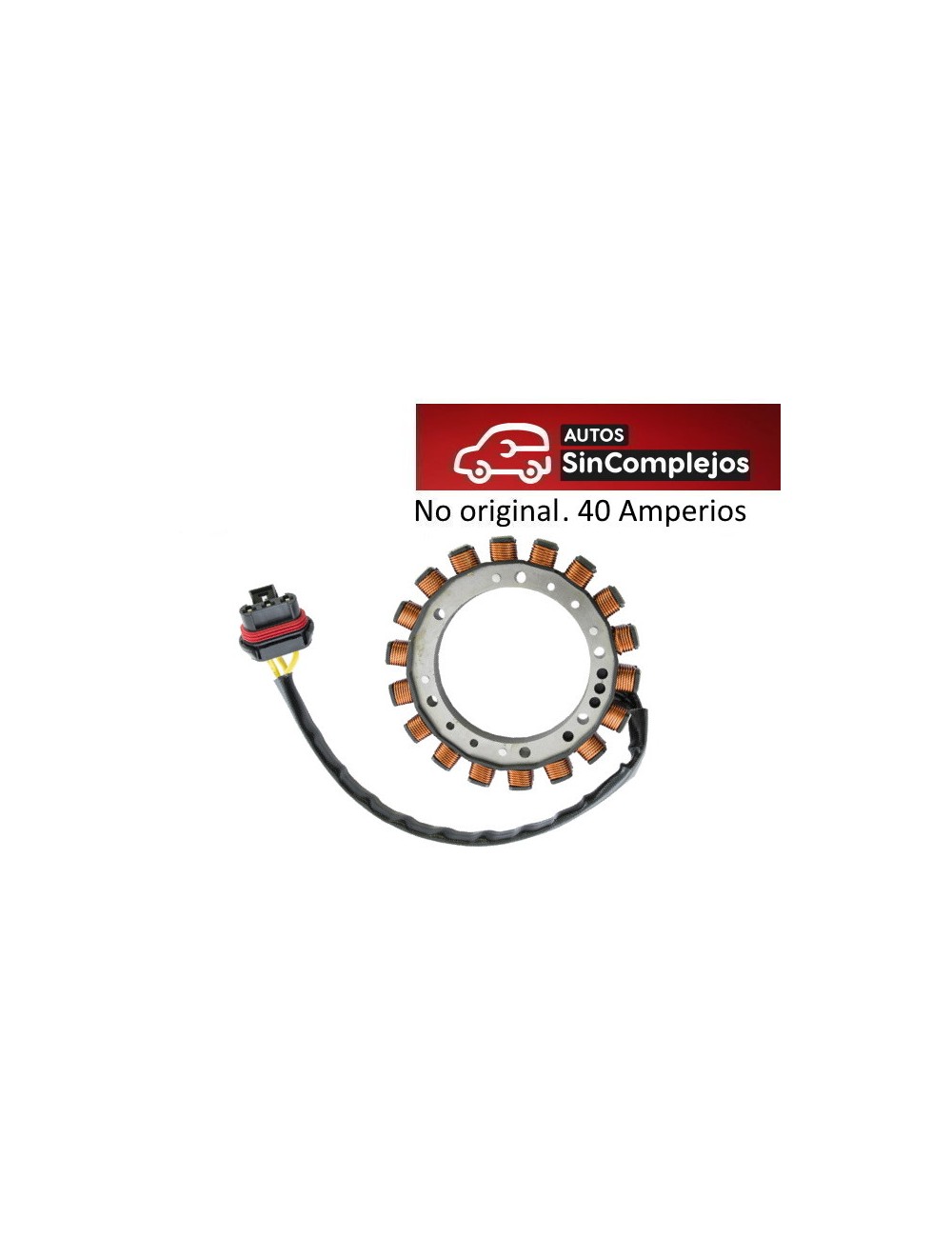 BOBINA DE CARGA 40 AMPERIOS MOTOR LOMBARDINI LDW502