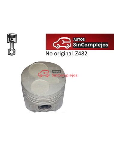 PISTÓN SIN SEGMENTOS ESTANDAR. MOTOR KUBOTA Z482. NO ORIGINAL. K16851211