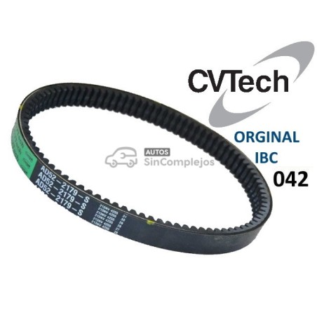 CORREA DE VARIADOR DE CAJA CAMBIO CVTECH-IBC. AD52-2179-S. 042. ORIGINAL.