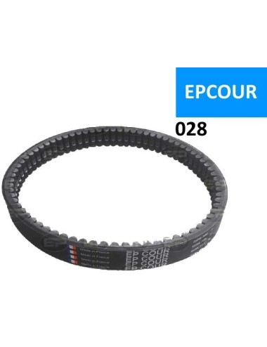 CORREA DE VARIADOR DE CAJA CAMBIO. EPCOUR 028. BELLIER / PIAGGIO
