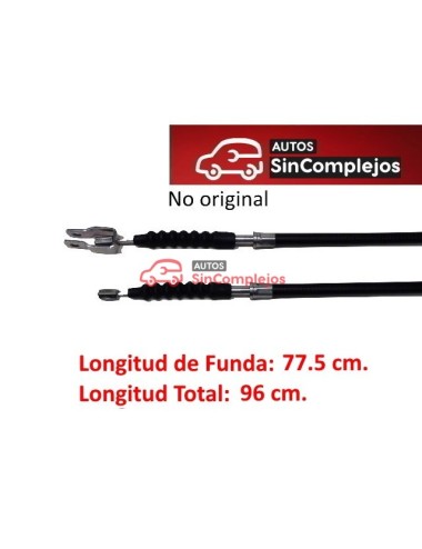 CABLE DE FRENO MANO MICROCAR MC1. NO ORIGINAL. 1004128