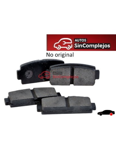 PASTILLAS DE FRENOS TRASERAS MICROCAR / LIGIER / DUE.  NO ORIGINAL.1008465
