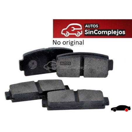 PASTILLAS DE FRENOS TRASERAS MICROCAR / LIGIER / DUE.  NO ORIGINAL.1008465