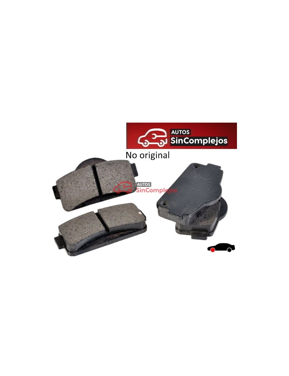 PASTILLAS DE FRENOS DELANTERAS LIGIER / MICROCAR. NO ORIGINAL. 1008464