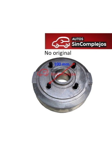 TAMBOR DE FRENO TRASERO CHATENET / JDM / LIGIER. NO ORIGINAL.