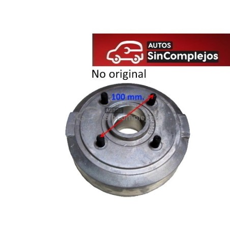 TAMBOR DE FRENO TRASERO CHATENET / JDM / LIGIER. NO ORIGINAL.