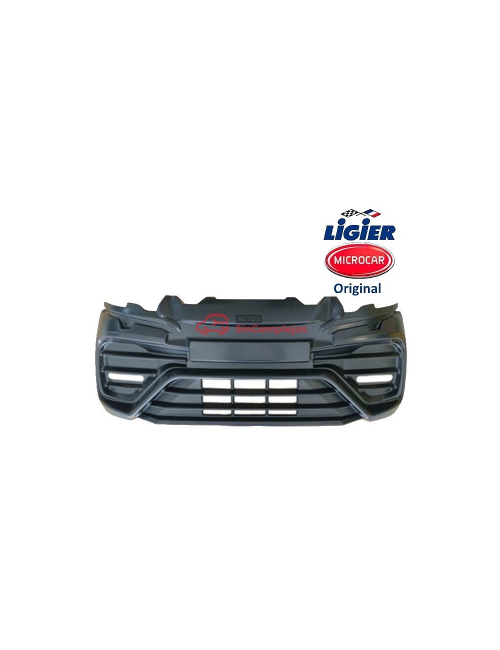 CALANDRA DELANTERA EN ABS LIGIER JS66 SPORT CON HUECO LED. ORIGINAL. 1419275 CALANDRA DELANTERA EN ABS LIGIER JS66 SPORT CON HUECO LED. ORIGINAL. 1419275