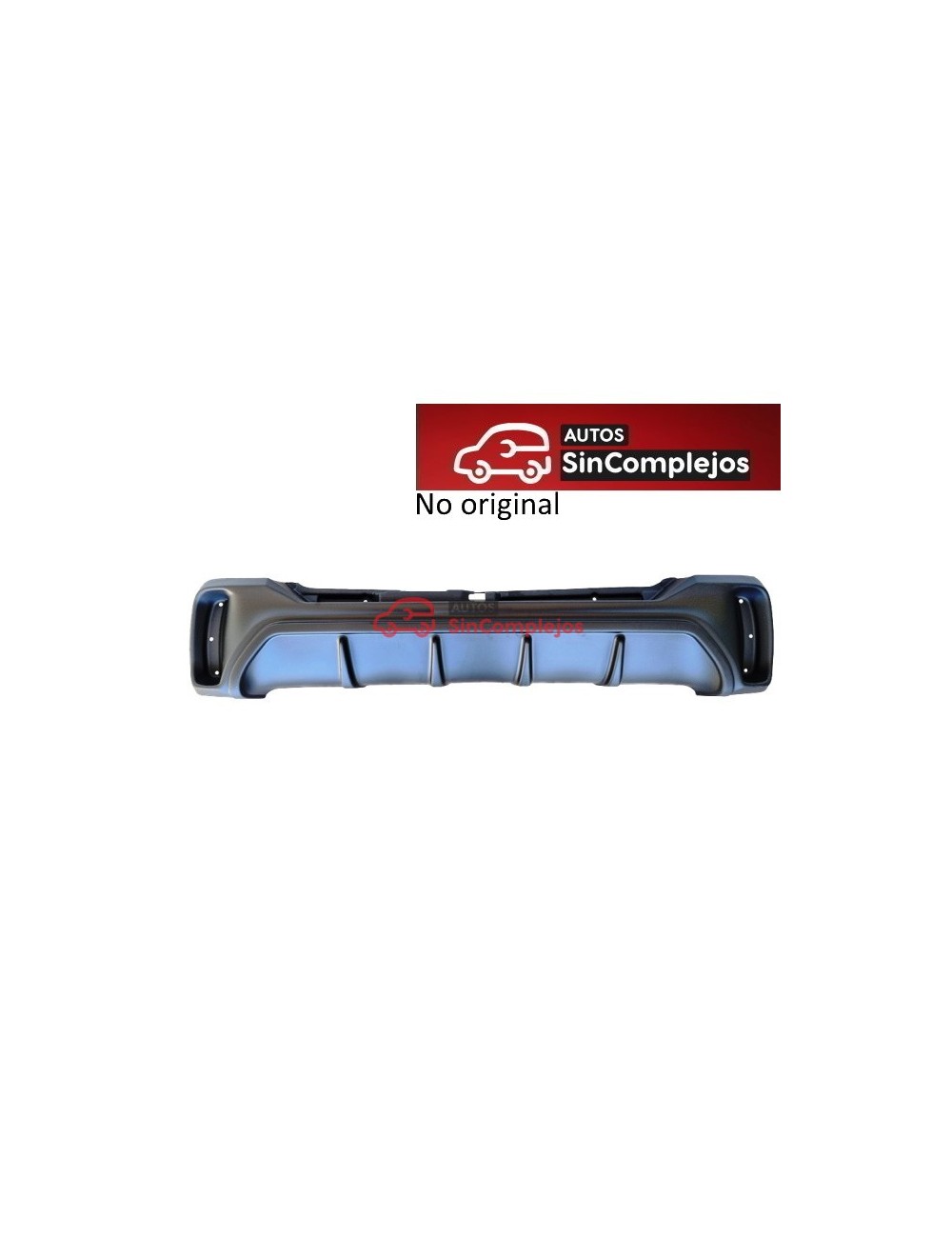 PARAGOLPES TRASERO ABS AIXAM CITIY ELECTRCIO AMBITION 2023 . NO ORIGINAL. 762CRI029