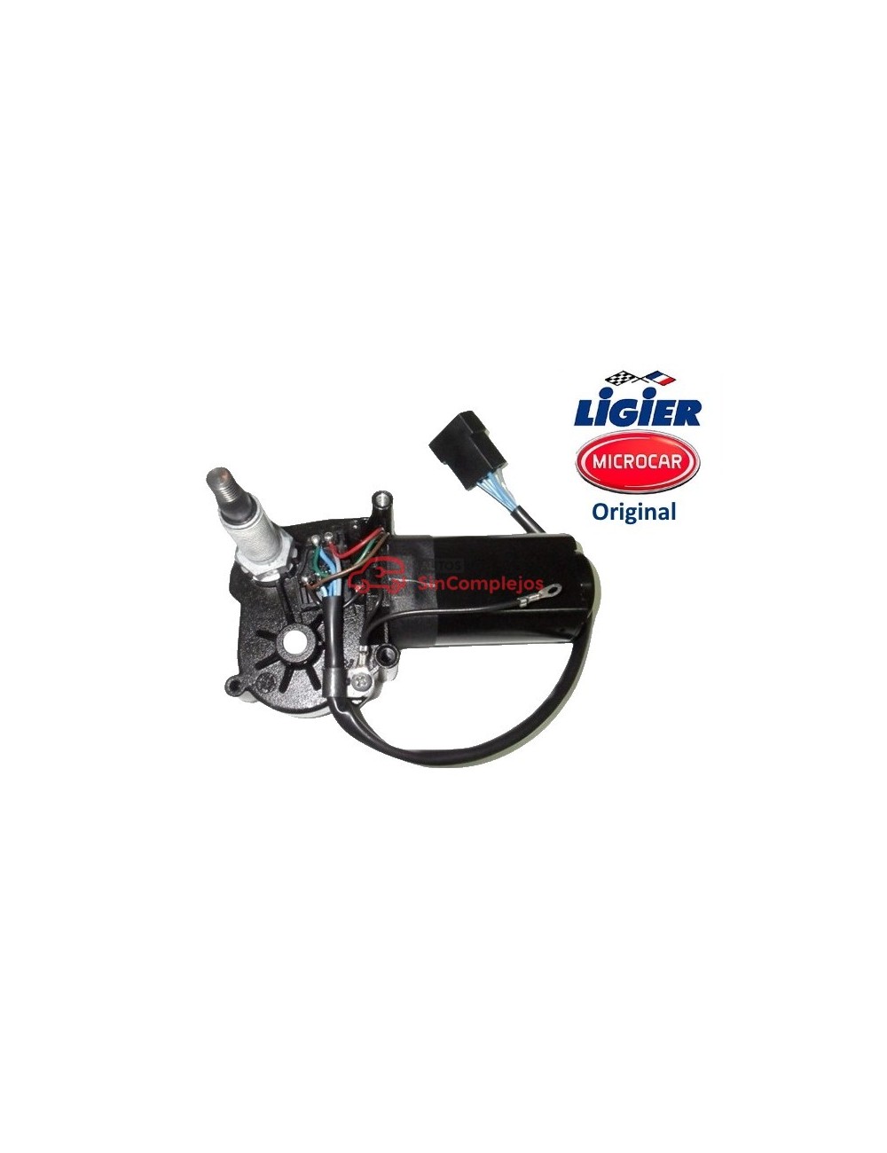 MOTOR DE LIMPIA DELANTERO DUE / MICROCAR F8/M.GO1/M.GO2/M8/JS RC. ORIGINAL.1009244