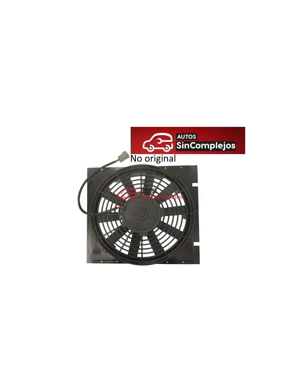 ELECTROVENTILADOR CON ENVOLVENTE DE RADIADIOR / CONDENSADOR. NO ORIGINAL. 2AY467
