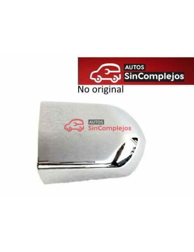 TAPA DE MANETA DERECHA CROMADA AIXAM.  NO ORIGINAL. 7AP112A