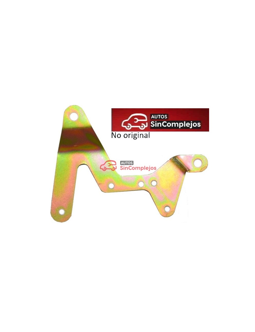 SOPORTE MOTOR-CAJA INVERSORA LADO VOLANTE AIXAM.  NO ORIGINAL. 1666725331
