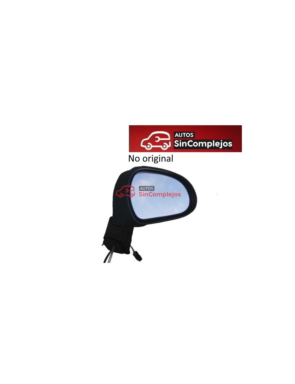 RETROVISOR DERECHO MANUAL JDM ALOES / ROXSY. NO ORIGINAL. 208022