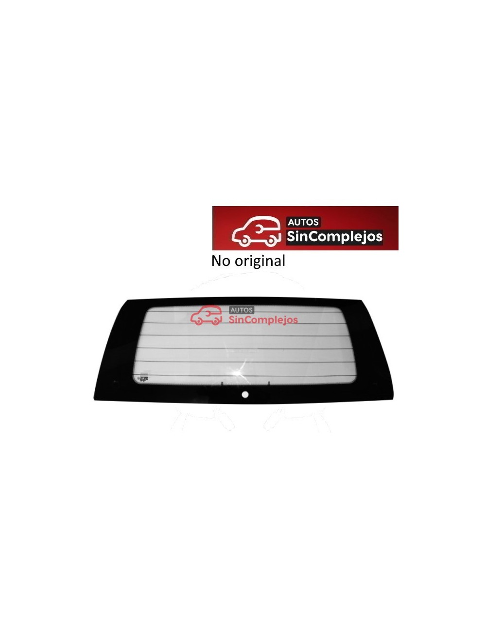 CRISTAL DE PORTON INCOLORO JDM ABACA. NO ORIGINAL.107429